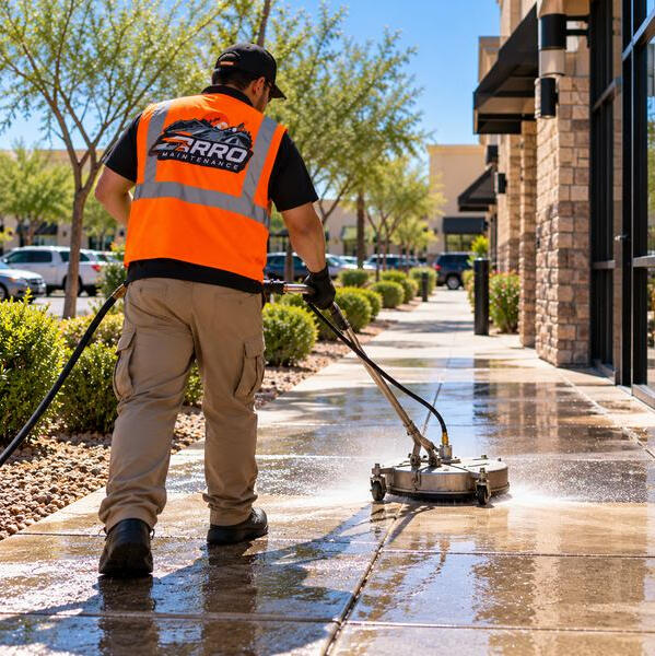Sidewalk Cleaning